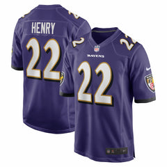 Derrick Henry Baltimore Ravens Game Player Jersey - Purple | Nike sale