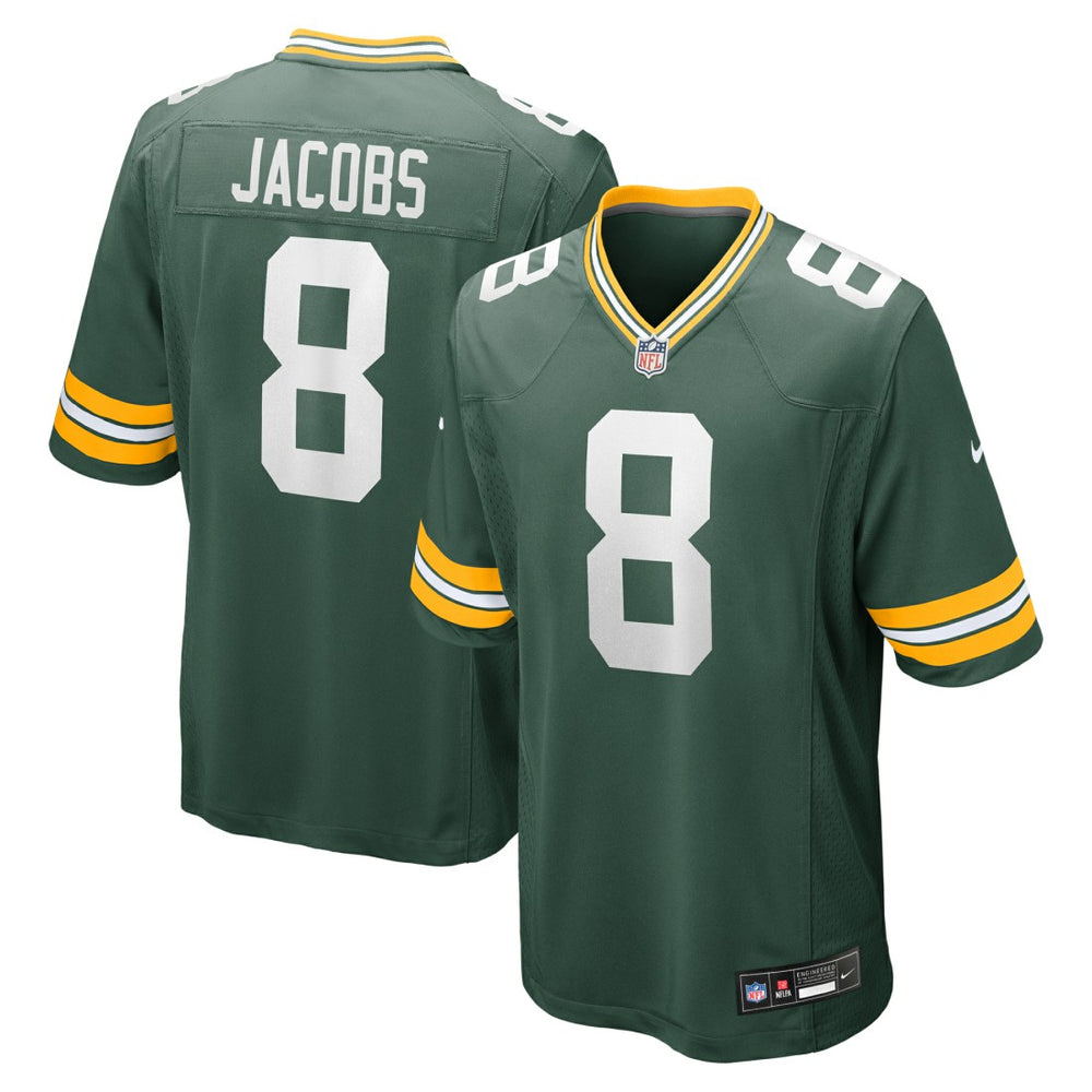 Josh Jacobs Green Bay Packers Team Game Jersey - Green | Nike sale
