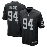 Christian Wilkins Las Vegas Raiders Team Game Jersey - Black | Nike for sale