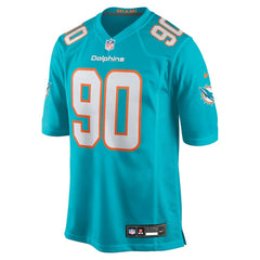 Kenneth Grant Miami Dolphins 2025 NFL Draft First Round Pick Game Jersey - Aqua | Nike online