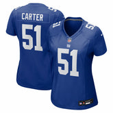 Abdul Carter New York Giants Women's First Round Pick Game Jersey - Royal | Nike sale