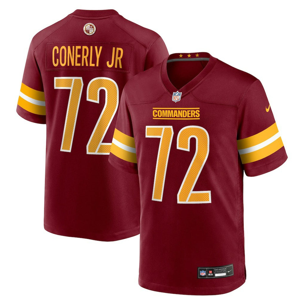Josh Conerly Jr. Washington Commanders 2025 NFL Draft First Round Pick Game Jersey - Burgundy | Nike online