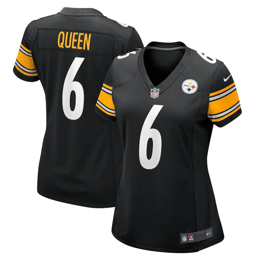 Patrick Queen Pittsburgh Steelers Women's Game Player Jersey - Black | Nike for sale