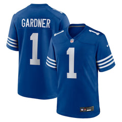 Ahmad Sauce Gardner Indianapolis Colts Alternate Game Jersey - Royal | Nike outlet