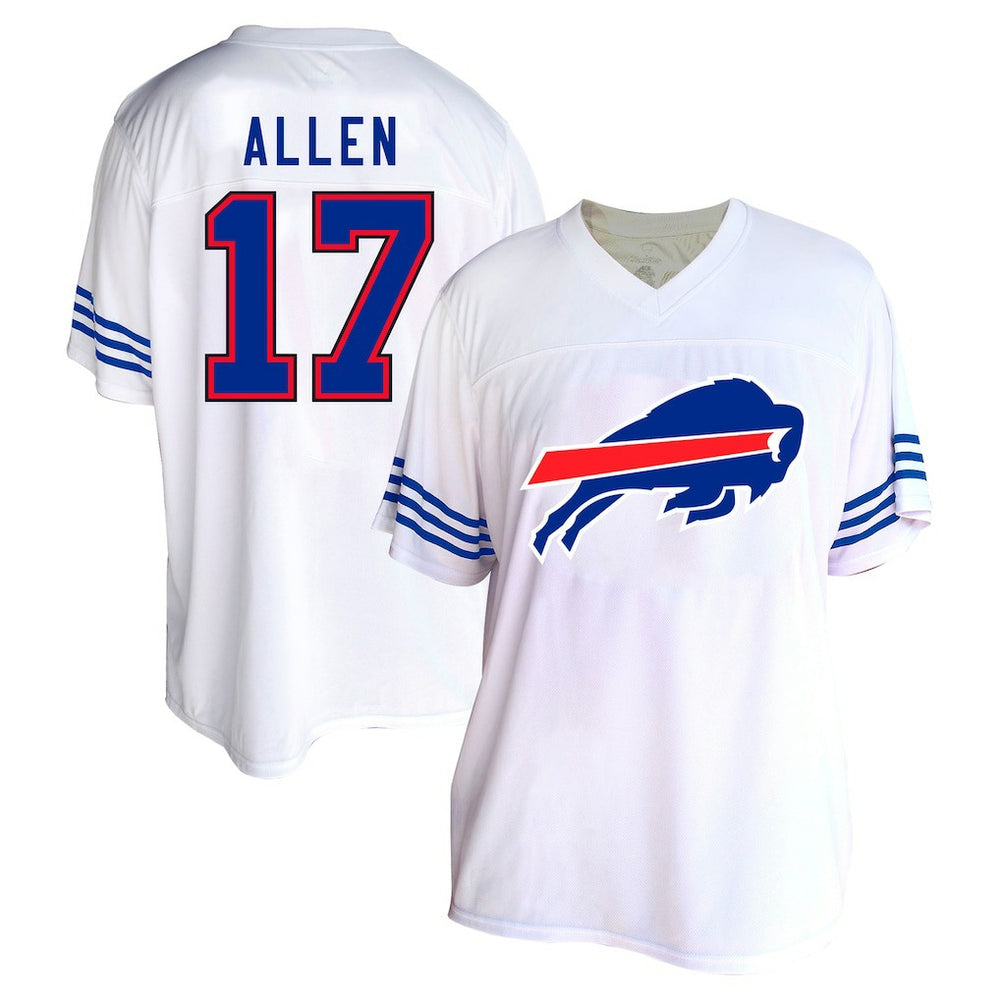 Josh Allen Buffalo Bills Women's Plus Size Fashion Jersey - White for sale
