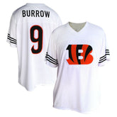 Joe Burrow Cincinnati Bengals Women's Plus Size Fashion Jersey - White sale