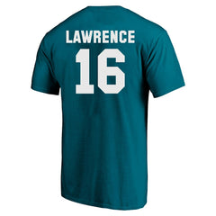 Trevor Lawrence Jacksonville Jaguars Big & Tall Player Name & Number T-Shirt - Teal online