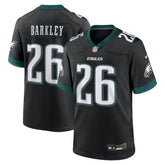 Saquon Barkley Philadelphia Eagles Alternate Game Jersey - Black | Nike for sale