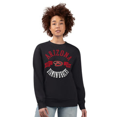 Arizona Diamondbacks G-III 4Her by Carl Banks Women's Team Logo Fleece Pullover Sweatshirt - Black