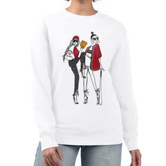 Arizona Diamondbacks G-III 4Her by Carl Banks Women's Baseball Girls Fleece Pullover Sweatshirt - White