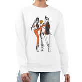 Baltimore Orioles G-III 4Her by Carl Banks Women's Baseball Girls Fleece Pullover Sweatshirt - White