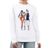 New York Mets G-III 4Her by Carl Banks Women's Baseball Girls Fleece Pullover Sweatshirt - White