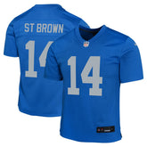 Amon-Ra St. Brown Detroit Lions Youth Game Jersey - Blue | Nike on sale
