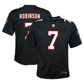 Bijan Robinson Atlanta Falcons Youth Game Jersey - Black | Nike cheap