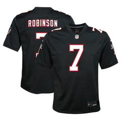 Bijan Robinson Atlanta Falcons Youth Game Jersey - Black | Nike cheap