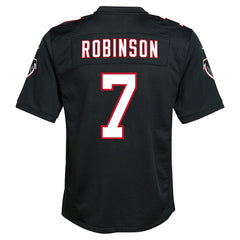 Bijan Robinson Atlanta Falcons Youth Game Jersey - Black | Nike cheap