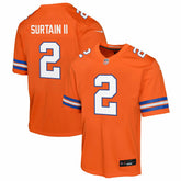 Patrick Surtain II Denver Broncos Youth Game Jersey - Orange | Nike for sale