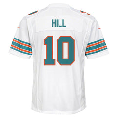 Tyreek Hill Miami Dolphins Youth Game Jersey - White | Nike outlet