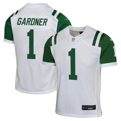 Ahmad Sauce Gardner New York Jets Youth Game Jersey - White | Nike for sale