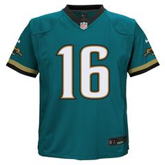 Trevor Lawrence Jacksonville Jaguars Preschool Prowler Throwback Player Game Jersey - Teal | Nike online