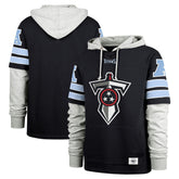 Tennessee Titans '47 Double Header Blitz Cornerback Pullover Hoodie - Navy outlet