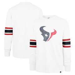 Houston Texans '47 Gridiron Premier Brex Long Sleeve T-Shirt - White on sale