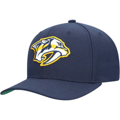 Nashville Predators Mitchell & Ness Core Team Ground Pro Adjustable Hat Navy