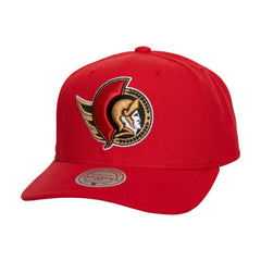 Ottawa Senators Mitchell & Ness Core Team Ground Pro Adjustable Hat Red