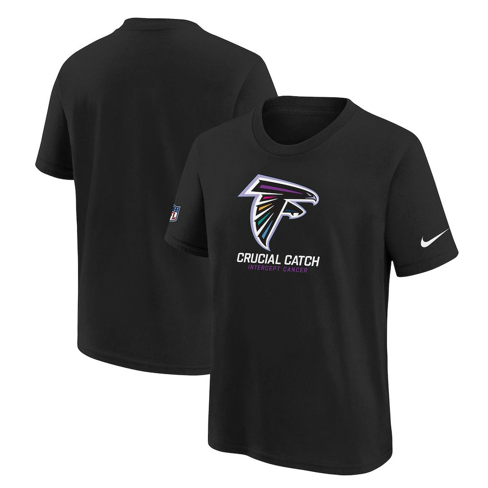 Atlanta Falcons Youth 2024 NFL Crucial Catch T-Shirt - Black | Nike online