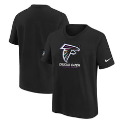 Atlanta Falcons Youth 2024 NFL Crucial Catch T-Shirt - Black | Nike online