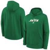 New York Jets Youth Rewind Club Fleece Pullover Hoodie - Kelly Green | Nike sale