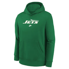 New York Jets Youth Rewind Club Fleece Pullover Hoodie - Kelly Green | Nike sale