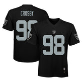 Maxx Crosby Las Vegas Raiders Youth Replica Player Jersey - Black outlet