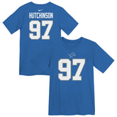 Aidan Hutchinson Detroit Lions Preschool Player Name & Number T-Shirt - Blue | Nike for sale