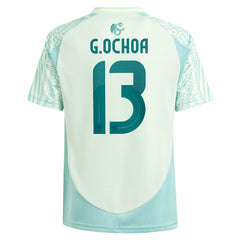 Guillermo Ochoa Mexico National Team Youth 2024 Away Replica Player Jersey - Green | Adidas discount