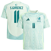 Santiago Giménez Mexico National Team Youth 2024 Away Replica Player Jersey - Green | Adidas sale