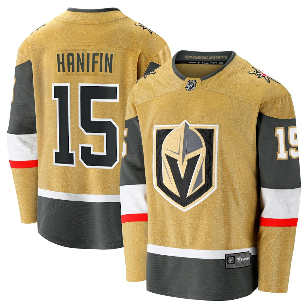 Noah Hanifin Vegas Golden Knights Fanatics Home Breakaway Jersey Gold