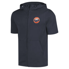 Houston Astros Levelwear Recruit Short Sleeve Full-Zip Hoodie - Navy