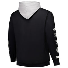 Las Vegas Raiders Big & Tall Patched Out Pullover Hoodie - Black outlet