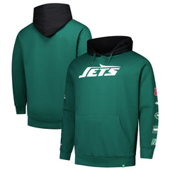 New York Jets Big & Tall Patched Out Pullover Hoodie - Green cheap