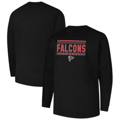 Atlanta Falcons Profile Big & Tall Pop Long Sleeve T-Shirt - Black online