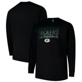 Green Bay Packers Profile Big & Tall Pop Long Sleeve T-Shirt - Black online