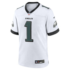 Jalen Hurts Philadelphia Eagles White Game Jersey - White | Nike online