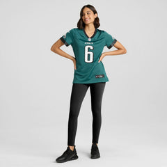 DeVonta Smith Philadelphia Eagles Women's Team Game Jersey - Midnight Green | Nike online