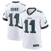A.J. Brown Philadelphia Eagles White Game Jersey - White | Nike sale