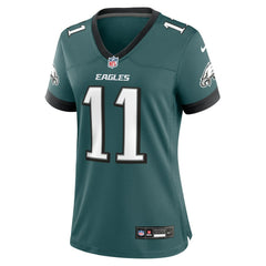 A.J. Brown Philadelphia Eagles Women's Team Game Jersey - Midnight Green | Nike sale