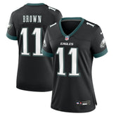 A.J. Brown Philadelphia Eagles Women's Alternate Game Jersey - Black | Nike discount