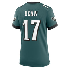 Nakobe Dean Philadelphia Eagles Women's Team Game Jersey - Midnight Green | Nike discount