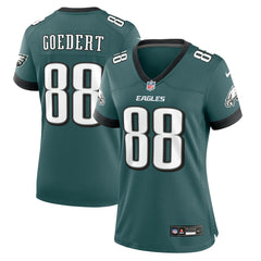 Dallas Goedert Philadelphia Eagles Women's Team Game Jersey - Midnight Green | Nike outlet
