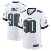 Jordan Davis Philadelphia Eagles White Game Jersey - White | Nike discount
